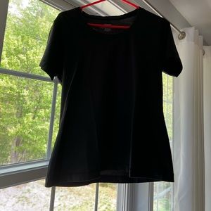 Patagonia Plain Black Scoop Neck Tee
